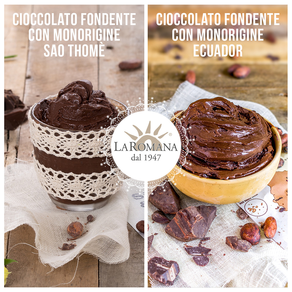Cioccolato fondente con monorigine Ecuador vs Sao Thomè
